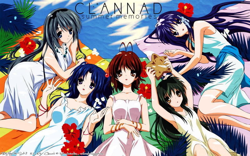 Tomoyo Sakagami, Fuuko Ibuki, Anime, Kyou Fujibayashi, Clannad, Kotomi Ichinose, 1080P, Nagisa Furukawa