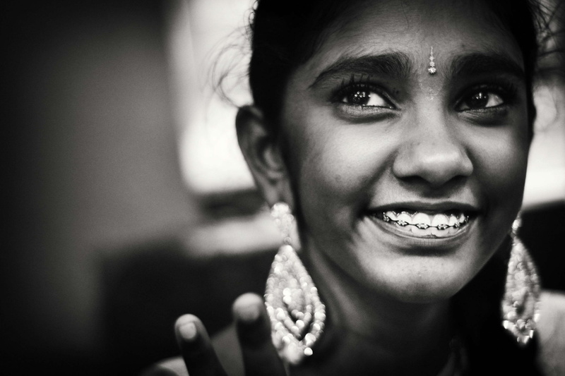 human face, smiling, front view, focus on foreground, emotion, one person, looking at camera, teenager, close-up, 4K, beautiful woman, teeth, young adult