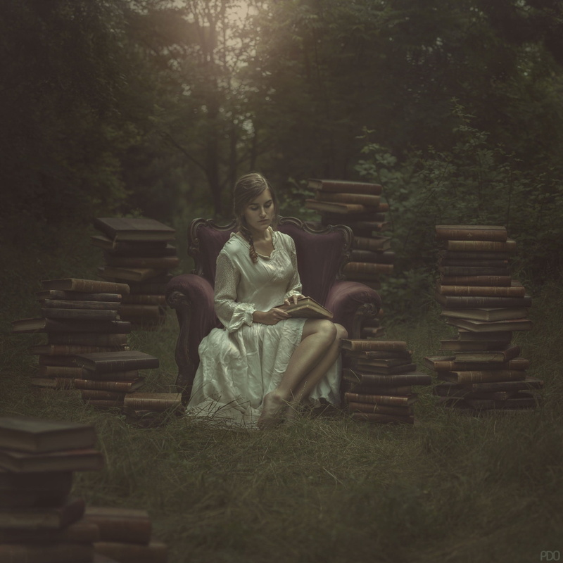 books, 500px, fantasy girl, women outdoors, 1080P, Priscilla DO, outdoors, women