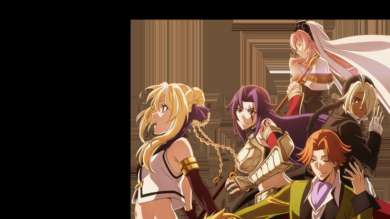 Anime, Priscilla Farnese, Aishela (Record of Grancrest War), 1080P, Moreno Dortous, Irvin (Record of Grancrest War), Record of Grancrest War, Siluca Meletes