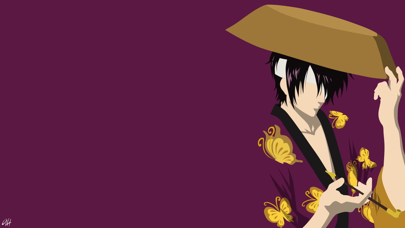 1080P, Minimalist, Gintama, Shinsuke Takasugi, Anime