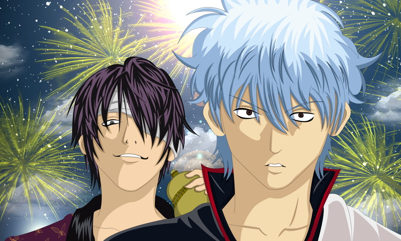 Gintoki Sakata, Samurai, 1080P, Shinsuke Takasugi, Festival, Gintama, Anime