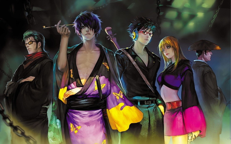 anime, kijima, nizou, takechi, takasugi, headphones, shinsuke, bansai, 1080P, henpeita, traditional, okada, gintama, matako, kawakami, dressing