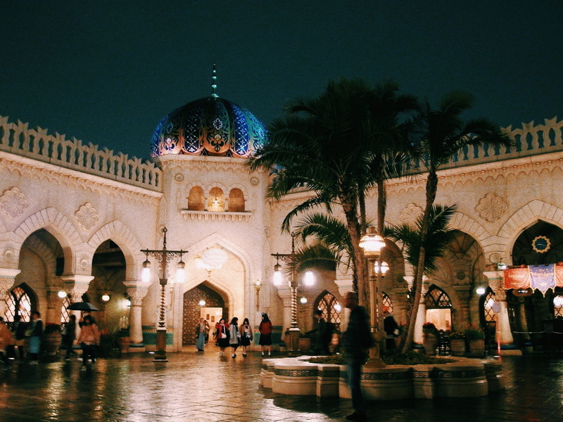 near, sitting, belief, night, mosque, downtown, panoramic, 4K, urban, walking, arch, travel destinations, town square, arecaceae, town, art, building