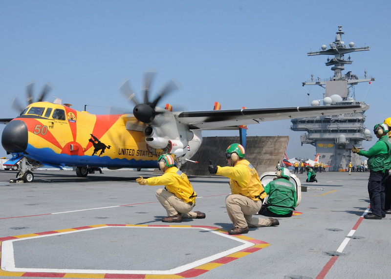 grumman C-2A Greyhound, Aircraft, Navy, Grumman C-2 Greyhound, Military Transport Aircraft, 1080P