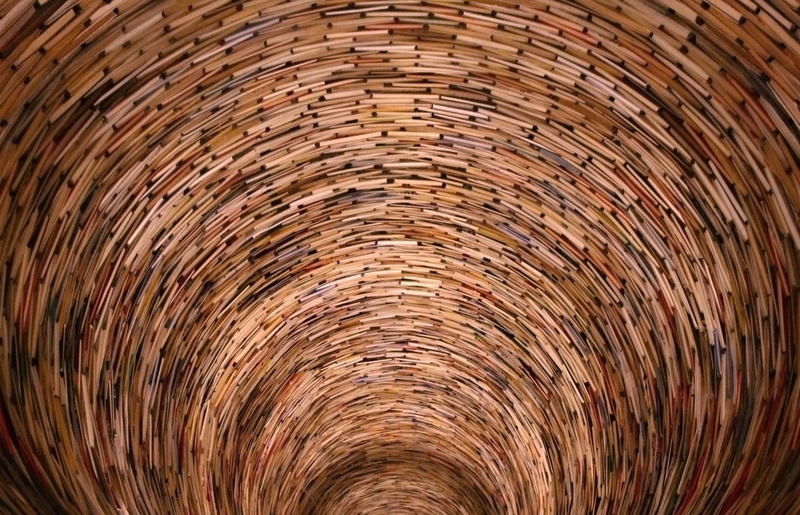 craft, container, low angle view, shelf, racks, design, tunnel, day, backgrounds, pattern, geometric shape, book, close-up, textured, reader, nature, library