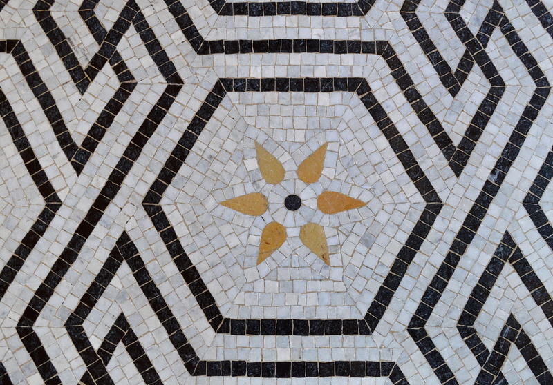 pattern, geometric shape, black and white, library of congress, architecture, 5K, star shape, united states, backgrounds, tile, flooring, design, white color