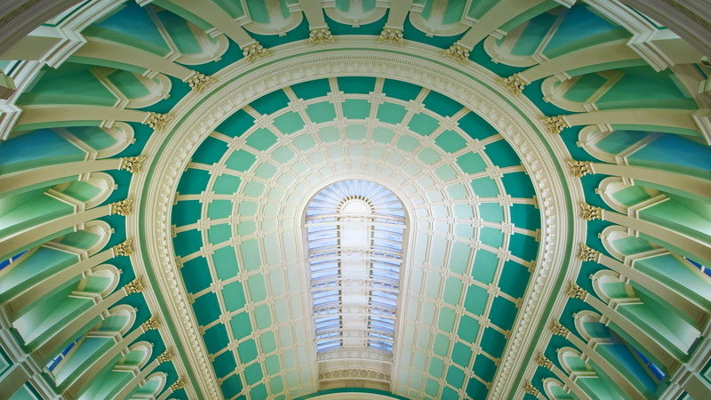 National library of Ireland, 1080P, reading room, the dome, Dublin