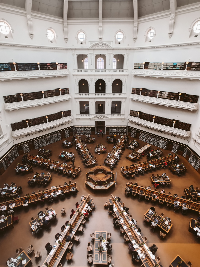 study room, minimal, travel, interior, paper, inside, photography, seat, architectural column, library interior, travel destinations, building, ceiling