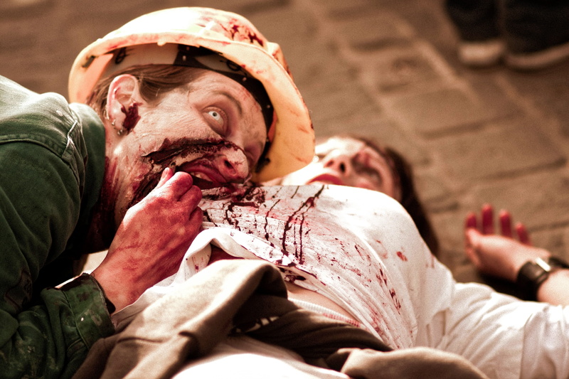 zombie, undead, facial hair, eaters, spooky, halloween, men, fear, social issues, 2K, evil, horror, wound, portrait, creepy, adult, flesh eater, apocalypse