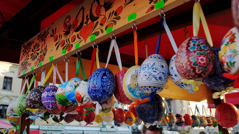 colorful, retail display, pin, fruit, musical instrument, market, low angle view, retail, business, for sale, food, day, variation, healthy, creativity