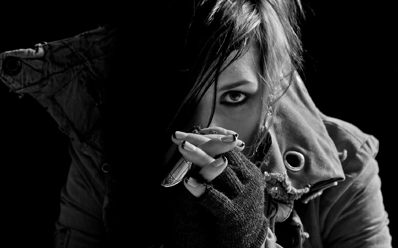 gray, warm clothing, young Adult, people, portrait, women, young women, loneliness, females, sadness, s, flu Virus, face, 2K, scarf, beauty, casual clothing
