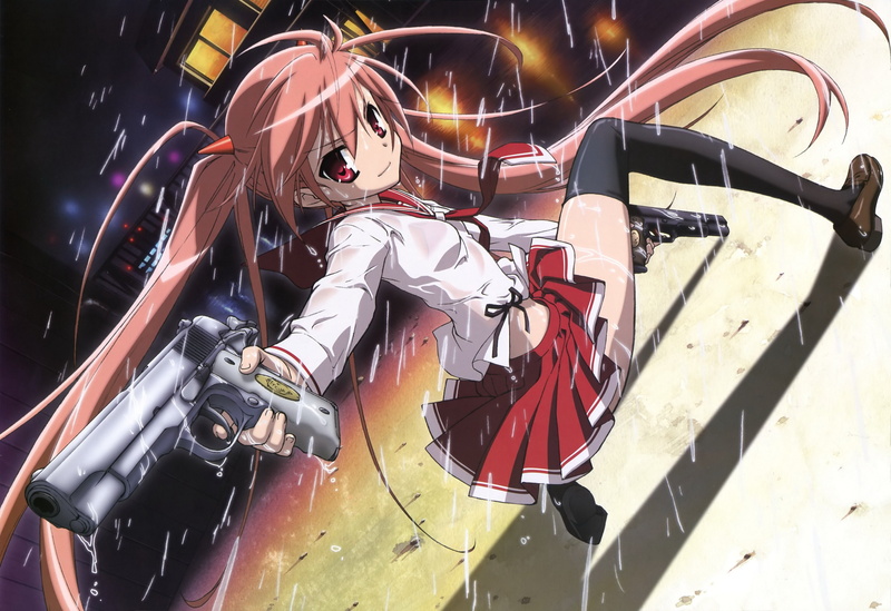 girl, hidan, 2K, anime, aria
