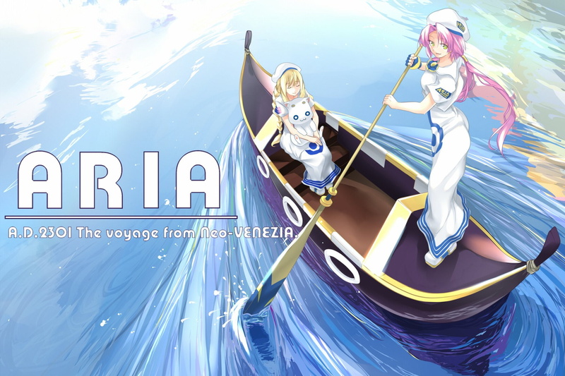 Aria Pokoteng, Alicia Florence, Anime, 1080P, Aria, Akari Mizunashi