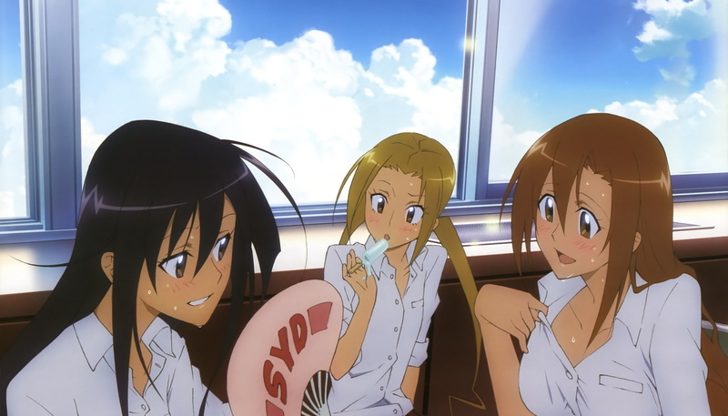 Aria Shichijou, Suzu Hagimura, 4K, Shino Amakusa, Seitokai Yakuindomo, Anime