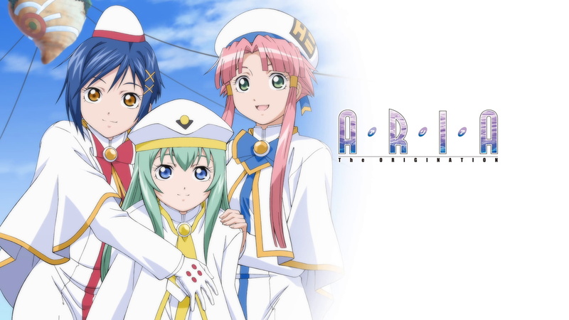 Aria, Alice Carroll, Mizunashi Akari, Aria the Origination, Aika S. Granzchesta, 1080P