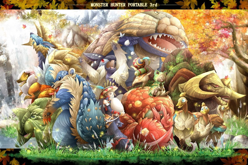 720P, Monster Hunter Portable 3rd, Video Game