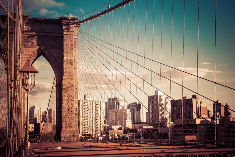 New York, Buildings, 1080P, york, New York City, brooklyn, bridge, new, Brooklyn Bridge, city