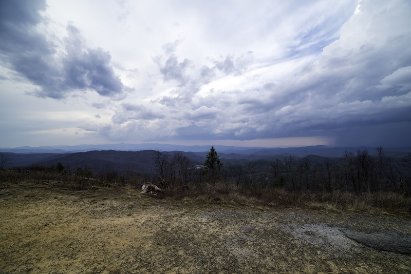 Sassafras Mountain, tranquility, South Carolina, non-urban scene, View, mountains, cloud - Sky, groound, tranquil scene, sassafras, landscapes, hills, beauty in nature