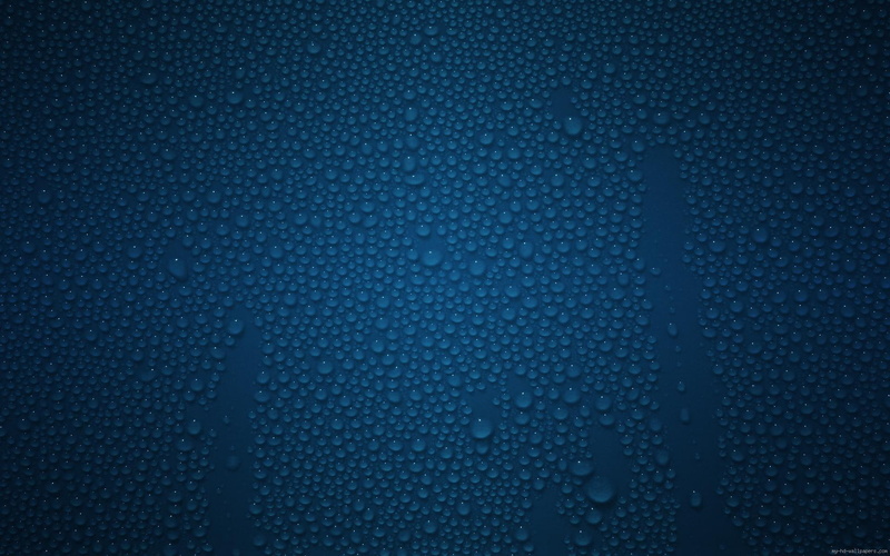 background, water, drops, drop, bubble, diverse, 1080P, blue