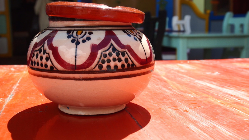 morocco, red, ceramic, eastern, object, white, jar, ashtray, ashe, 4K, diverse