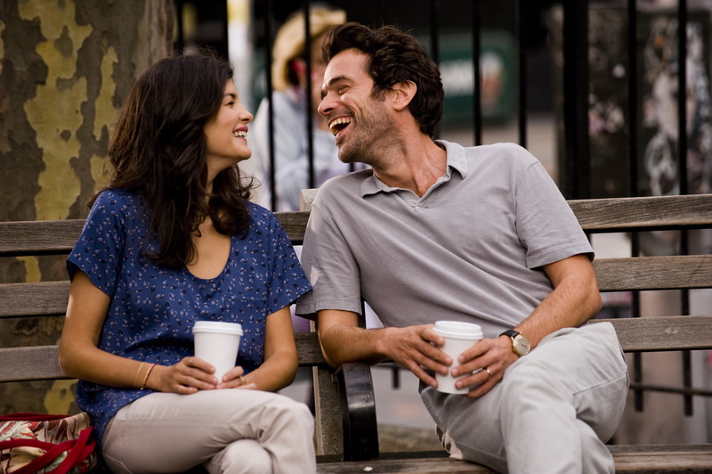 young Couple, fun, beauty, bonding, loving, coffee - Drink, copy Space, beautiful, friendship, happiness, restaurant, sitting, coffee Cup, lifestyles, wireless technology