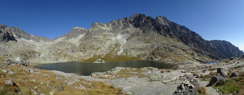 scenics - nature, sky, rock, landscape, valley of five ponds spis, tops, panorama, tatry, mountain range, leisure activity, beauty in nature, the height of the