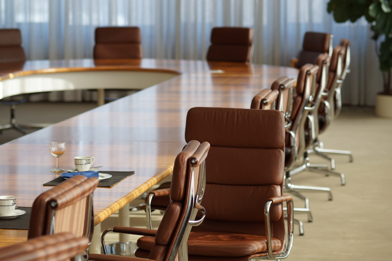 furniture, arrangement, work, dining tables, front, glass, work with, conference table, board room, cooperate, office, indoors, teamwork, organization