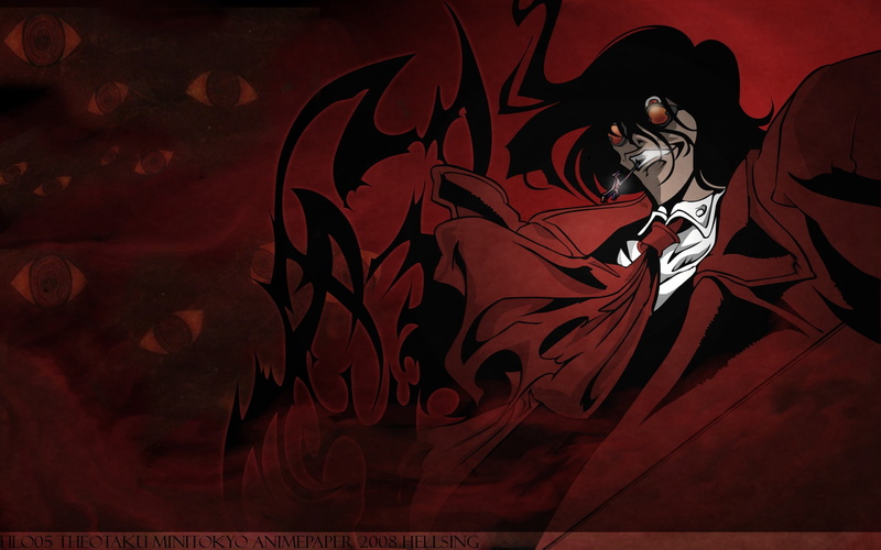 1080P, Alucard, vampires, Hellsing