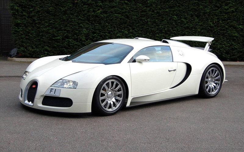 bugatti, 1080P, f, veyron, 2009, white, cars
