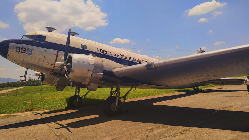 outdoors, nature, warplane, airfield, millitary, air museum, machine, airline, bomber, cloud - sky, travel, brazilian air force, 4K, airport runway, stationary