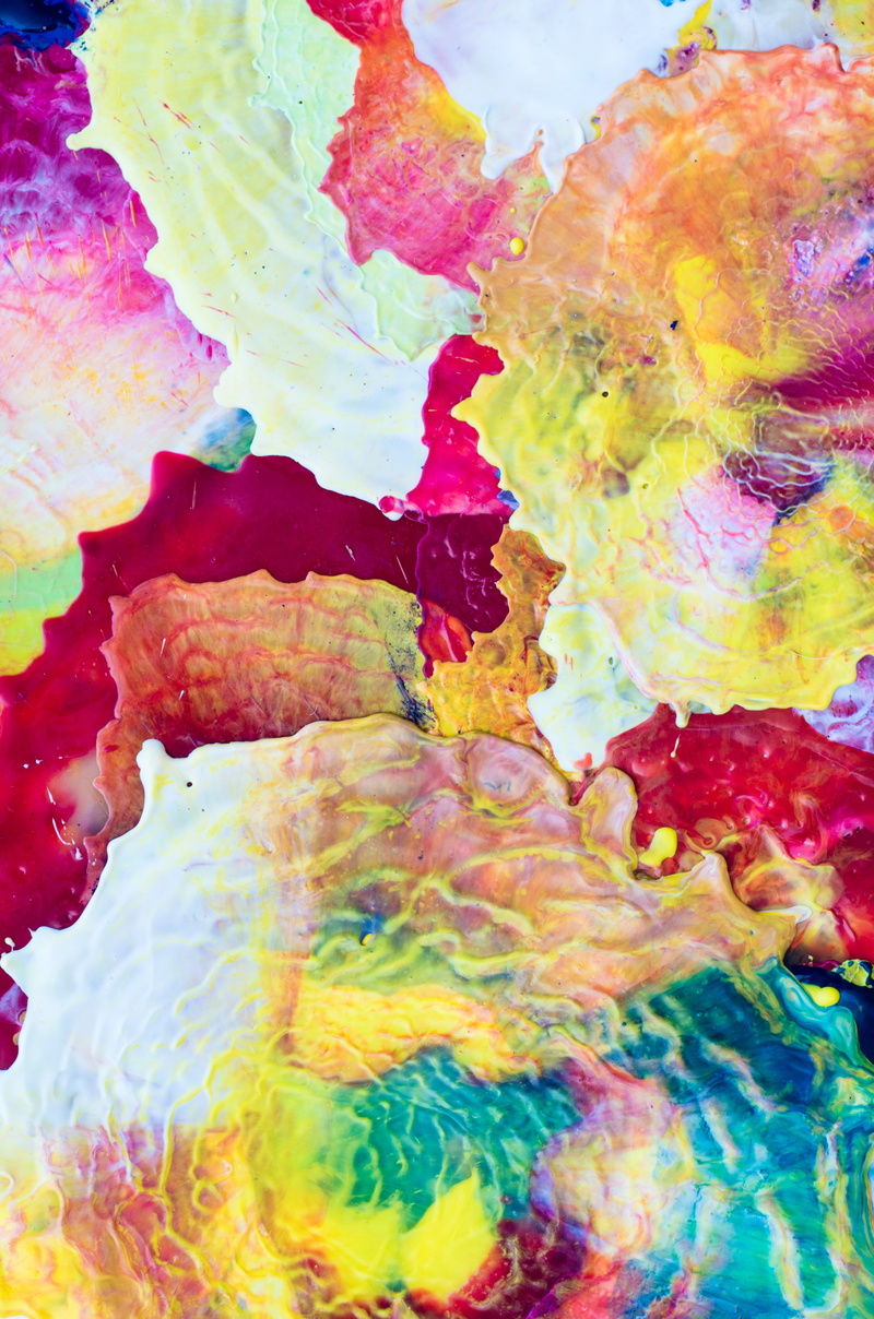 abstract, wax, creativity, color, textured effect, water, hot wax, multi colored, variation, paint, background image, full frame, indoors, craft, pattern