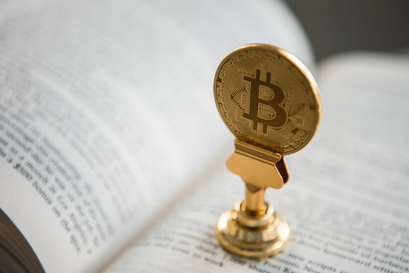 business, savings, bitcoin, corporate business, data, page, text, gold, paper, wealth, words, 4K, top, finance, colored, stand, making money, book, currency