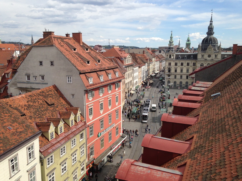 austria, building, cityscape, nature, town, graz, no people, roof, panorama, building exterior, styria, homes, religion, old town, place of worship, spirituality
