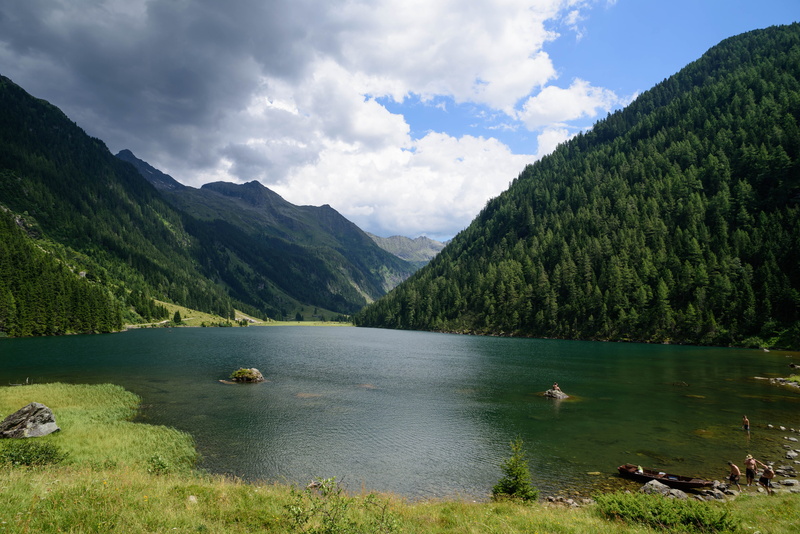 tree, tranquility, 5K, scenics - nature, bergsee, cloud - sky, holiday, Mountains, mountain range, austria, forest, styria, non-urban scene, Landscape