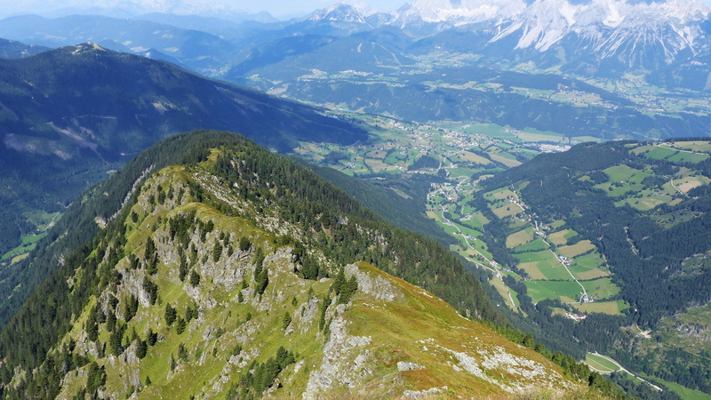 outdoors, Krüger, plant, tranquility, no people, tranquil scene, non-urban scene, austria, high angle view, schladminger tauern, tree, valley, mountain peak