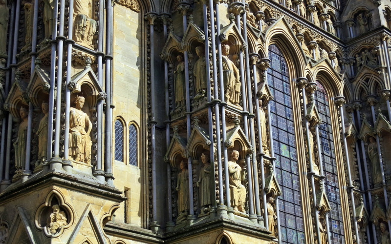 1080P, Wells Cathedral, Cathedrals