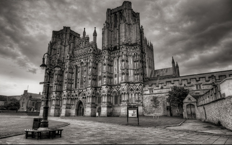 Cathedrals, 1080P, Wells Cathedral
