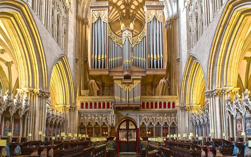 Wells Cathedral, Cathedrals, 1080P