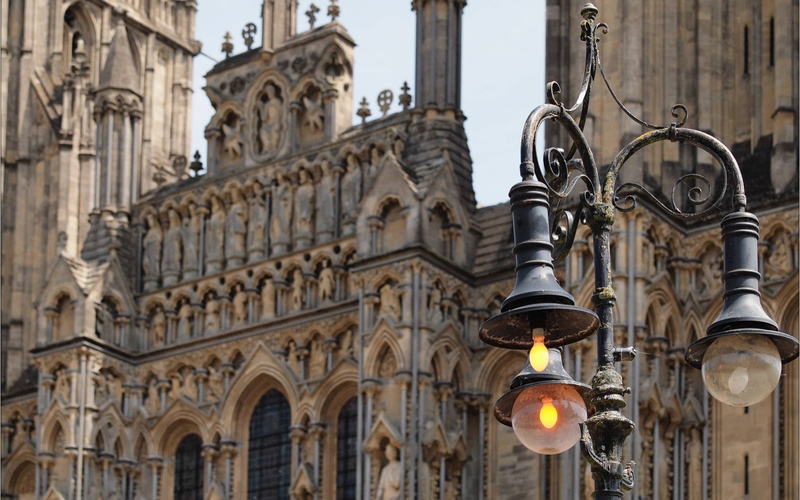 Wells Cathedral, Cathedrals, 1080P