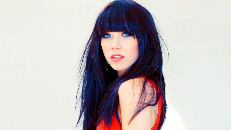 blue eyes, white background, straight hair, black hair, headshot, beauty, studio shot, women, hair, 1080P, beautiful woman, carly, looking at camera, human hair