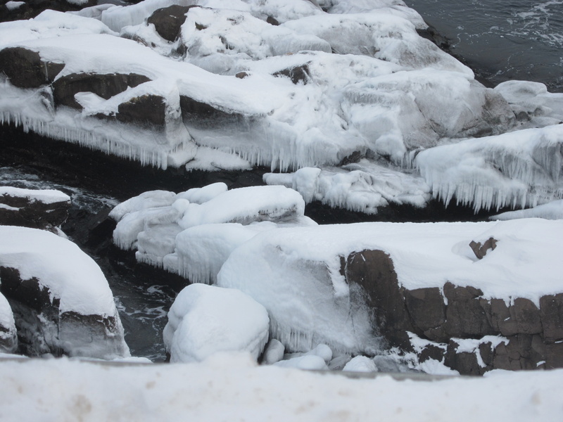 4K, cold, rock, water, ice, tranquil scene, petty harbour, frozen, land, frost, scenics - nature, cold temperature, field, winter, white color, cold - Temperature