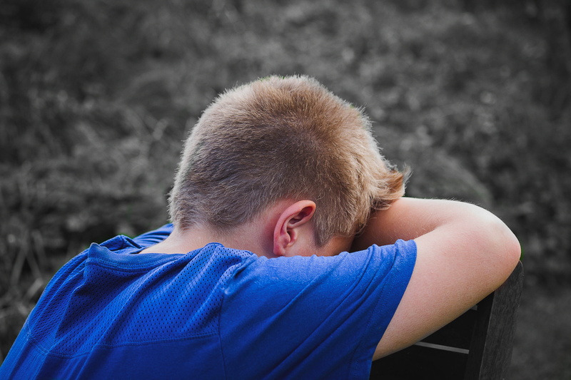 depression, men, feeling, teenager, people, 5K, boys, focus on foreground, cute, sadness, emotion, teenage, childhood, headshot, sit, one person, hood - clothing