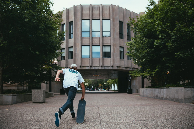 activity, young, jump, extreme, taking, street, building exterior, skateboarding, leisure activity, energy, building, lifestyles, recreation, 2K, elbow