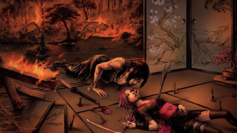fighter, 3d and abstract, dramatic, 1080P, lost, dead, warrier, arrow, love