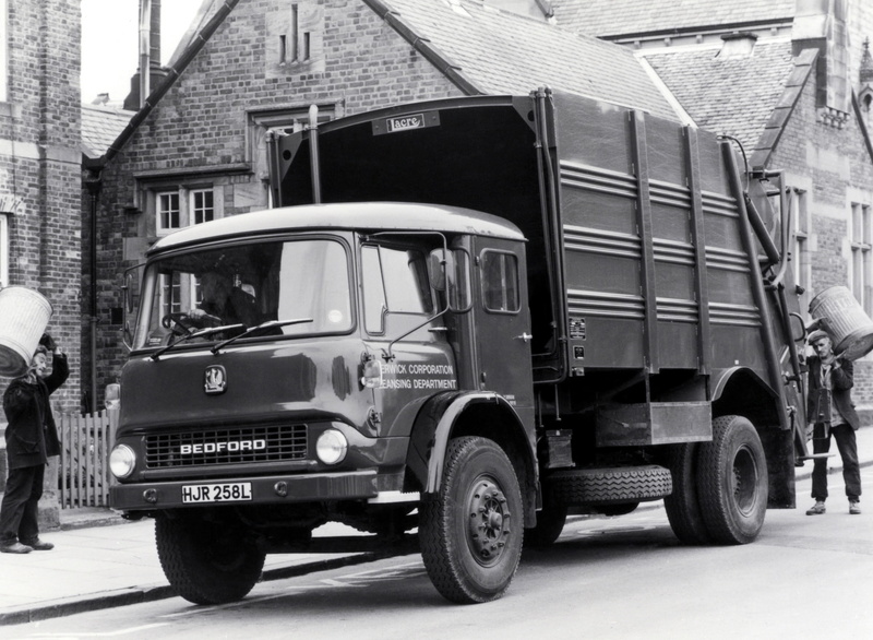 packmaster, 1972, refuse, truck, lacre, bedford, 1080P