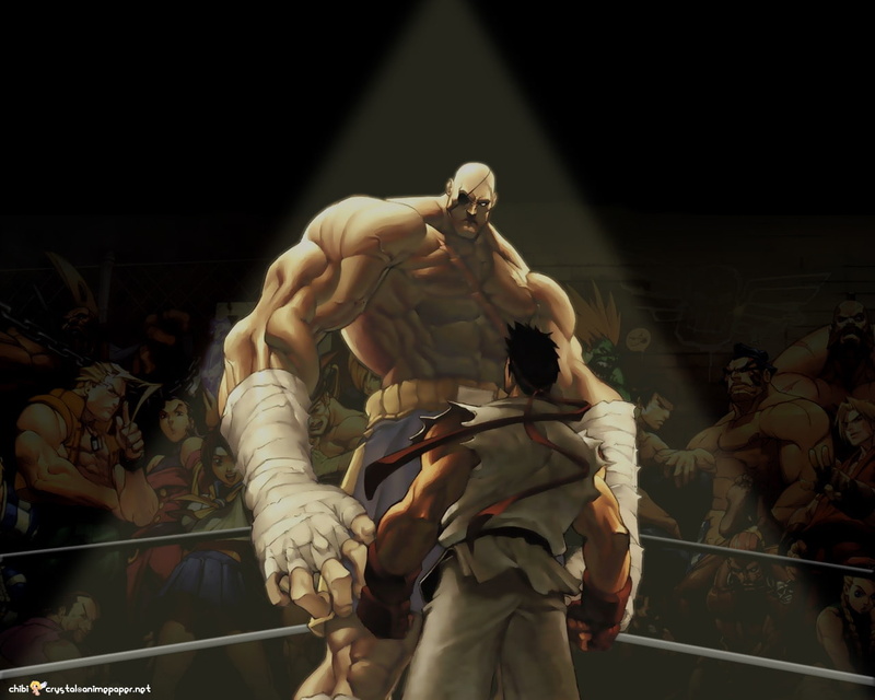 sagat, 720P, video, street, Ryu, fighter, x, street fighter, hd, art, games