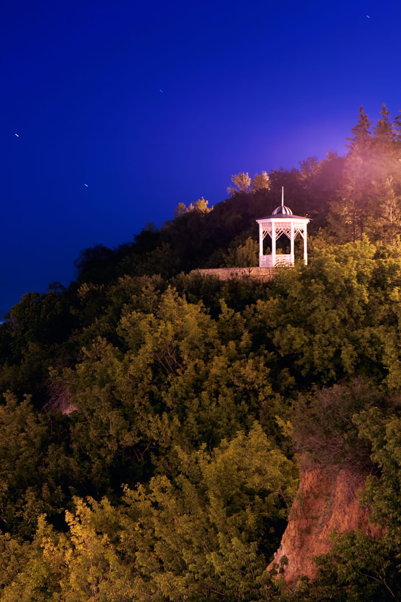 midnight, built structure, tree, forest, the past, beauty in nature, place of worship, architecture, trees, lamp, evening, nature, outdoors, building, scene