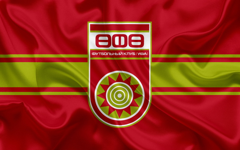 FC Ufa, Soccer, 4K, Logo, Emblem