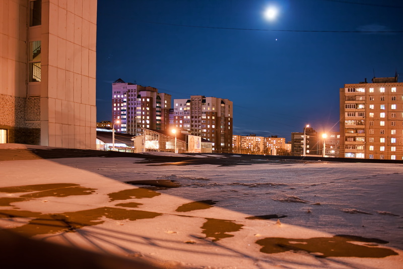 city, moon, 2K, travel destinations, dusk, scenics, illuminated, built structure, urban, winter, blue, scene, dark, cityscape, city life, architecture